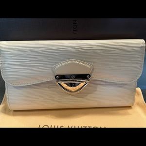 Brand New Louis Vuitton Ivory Epi Leather wallet